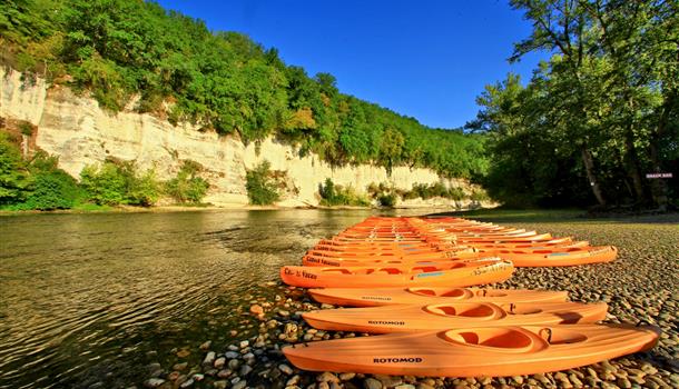 Activités de loisirs près du Camping La Plage, camping 3 étoiles avec piscine, location de mobil homes, accès direct rivière, près de Sarlat, Castelnaud et Lascaux en Dordogne Périgord Noir