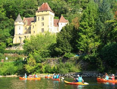 Activités de loisirs près du Camping La Plage, camping 3 étoiles avec piscine, location de mobil homes, accès direct rivière, près de Sarlat, Castelnaud et Lascaux en Dordogne Périgord Noir